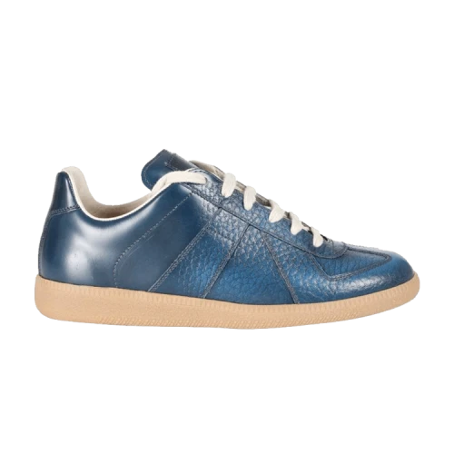 Maison Margiela Replica Low Top Sneaker 'Python Print Blue'
