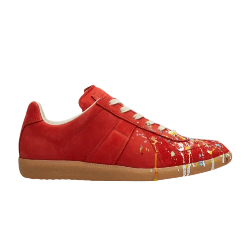 Maison Margiela Replica Low 'Red Paint Splash'