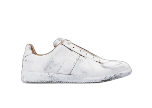 Maison Margiela Replica Low White Brown Paint