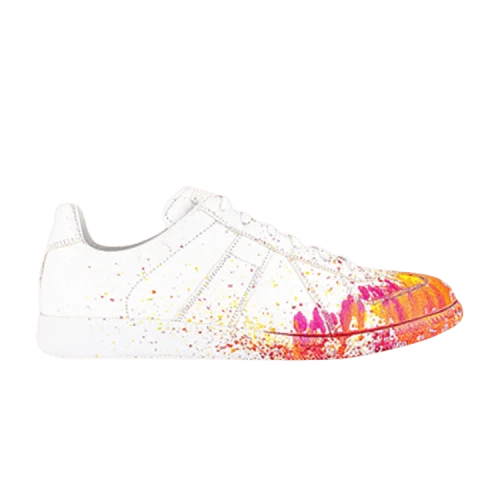 Maison Margiela Replica 'Paint Splatter - White Orange'