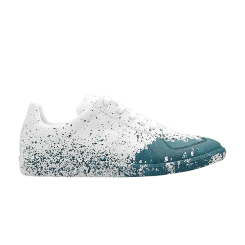 Maison Margiela Replica 'Paint Splatter - White Oil Blue'