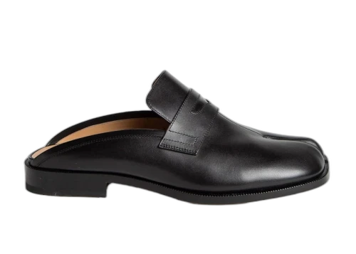 Maison Margiela Men Tabi Loafer Mule Black