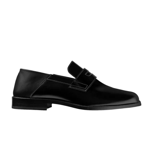 Maison Margiela Tabi Penny Loafers 'Black'