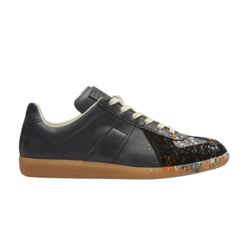 Maison Margiela 22 Replica Low Top Sneaker 'Black Paint Splash'