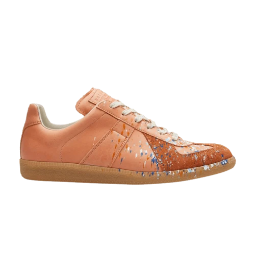 Maison Margiela 22 Replica Low Top Sneaker 'Orange Paint Splash'