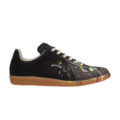 Maison Margiela Replica Low 'Black Paint Splatter'