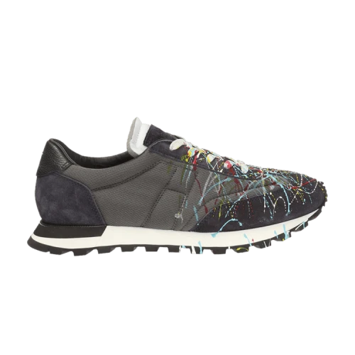 Maison Margiela Replica Runner Low 'Paint Splatter - Blue Black'