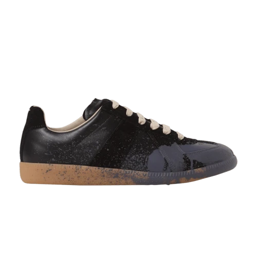 Maison Margiela Replica Low 'Paint Splatter - Black Pewter'