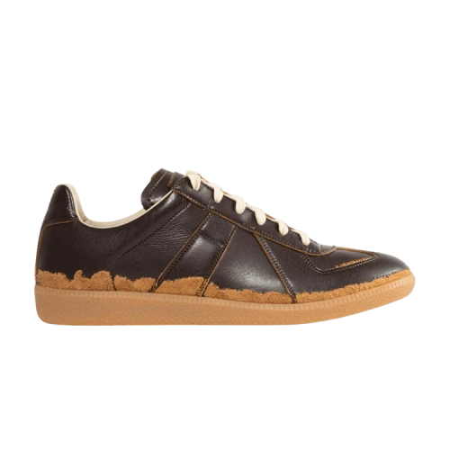 Maison Margiela Replica 'Distressed Dark Brown Camel'