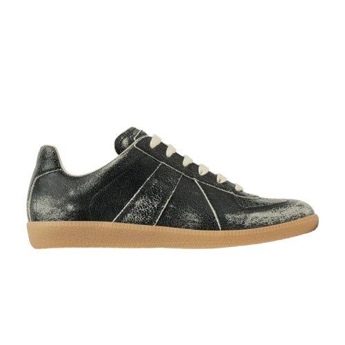 Maison Margiela Replica 'Black White Crackled Leather'