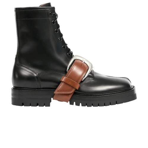 Maison Margiela Tabi Combat High Top Boot 'Black'