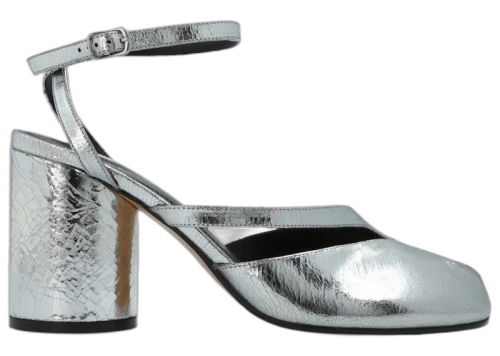 Maison Margiela H80 Tabi Sandal Pump Silver (Women's)