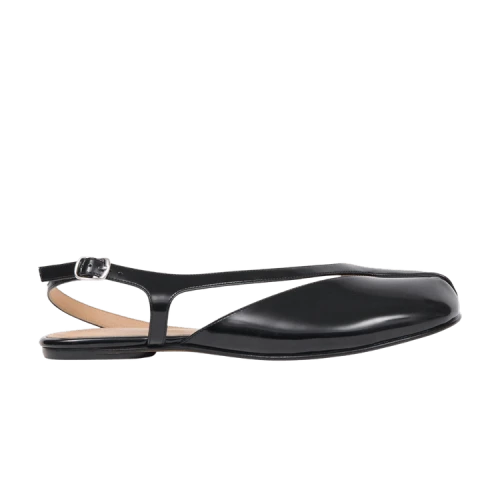 Maison Margiela Tabi Flat Slingback Sandal 'Black' (Women's)