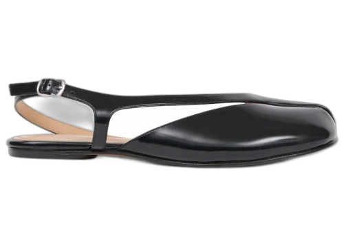 Maison Margiela Tabi Flat Slingback Sandal Black (Women's)