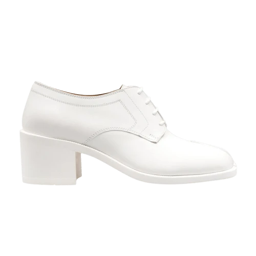 Maison Margiela Tabi Mid Heel Derby 'White' (Women's)