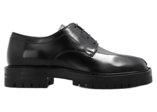 Maison Margiela Leather Tabi Lace-Ups Black (Women's)