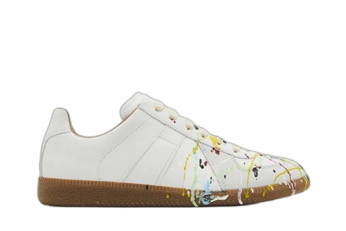 Maison Margiela Replica Low 'Paint Splatter - Grey'