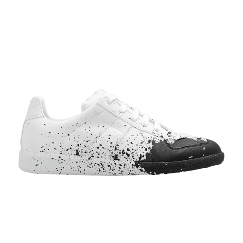 Maison Margiela Replica Low 'Paint Splatter - White Black' (Women's)