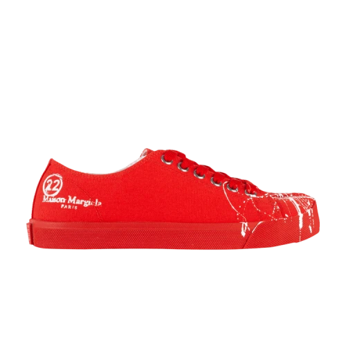 Maison Margiela Tabi Low 'Paint Splatter - Coral Fluo' (Women's)