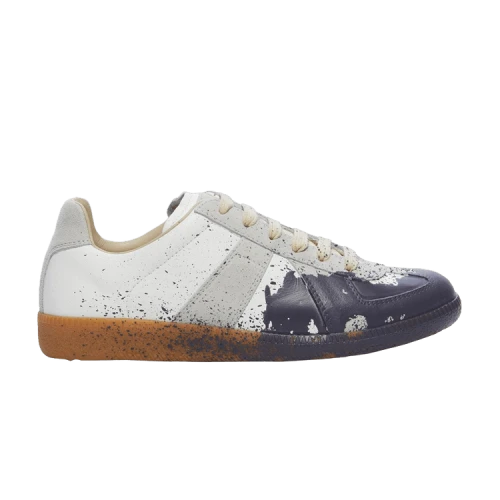 Maison Margiela Replica Low 'Paint Splatter - White Pewter' (Women's)