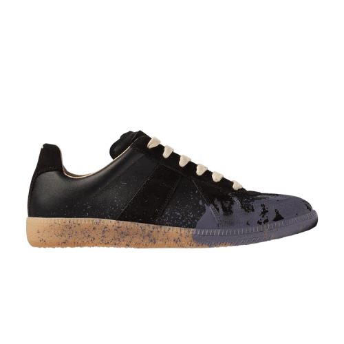 Maison Margiela Replica Low 'Paint Splatter - Black Pewter' (Women's)