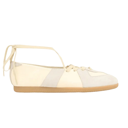 Maison Margiela Replica Soft Laced Ballets 'Bleached Sand' (Women's)