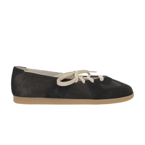 Maison Margiela Replica Soft Laced Ballets 'Black' (Women's)