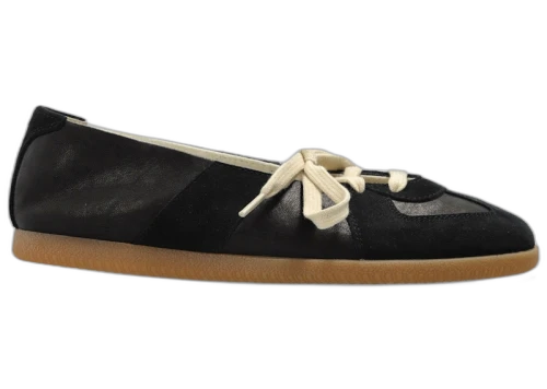 Maison Margiela Replica Soft Laced Ballets Black (Women's)