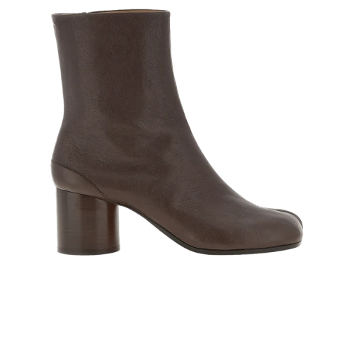 Maison Margiela Tabi Leather Ankle Boot 'Brown' (Women's)