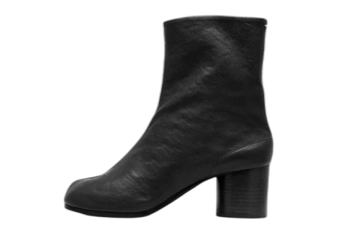 Maison Margiela Tabi Toe Block Heeled Ankle Boots Women's
