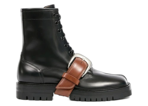 Maison Margiela Tabi Combat Boot High Black (Women's)