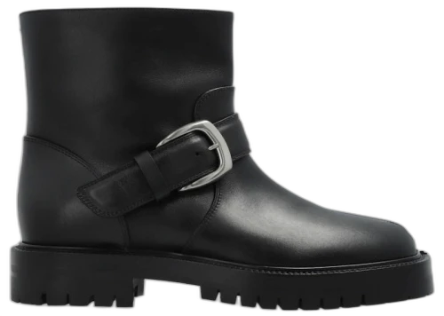 Maison Margiela Tabi County Buckle Ankle Boot Black (Women's)