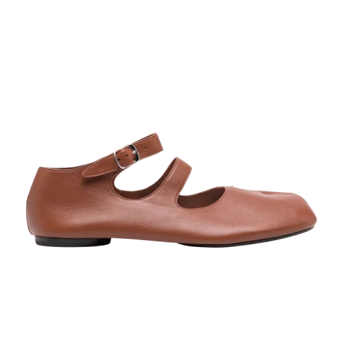 Maison Margiela Tabi Ballerina Double-Strap Flats 'Nutmeg' (Women's)
