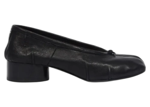 Maison Margiela Tabi New Ballerina Artisanal Vintage Effect Black (Women's)