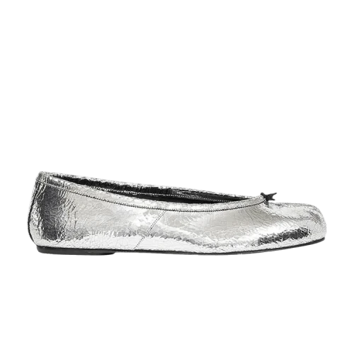 Maison Margiela Tabi Ballerina Flat 'Broken Mirror Silver' (Women's)