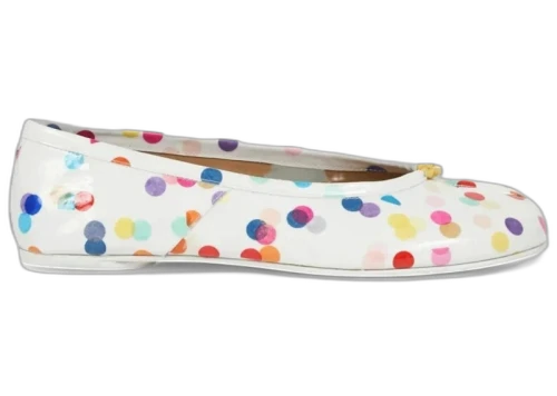 Maison Margiela Tabi Ballerina White/Multi-Color Women's