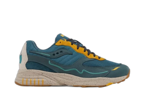 Saucony 3D Grid Hurricane Premium Green Orange