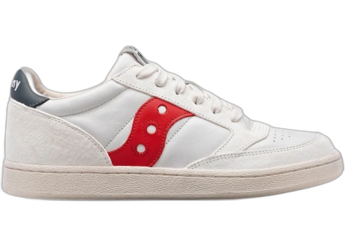 Saucony Jazz Court Premium White Red