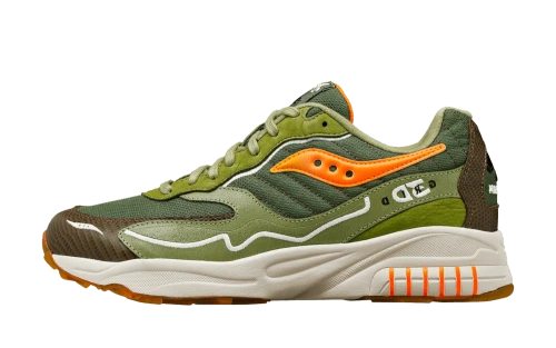 Saucony 3D Grid Hurricane Maybe Tomorrow Tortoise