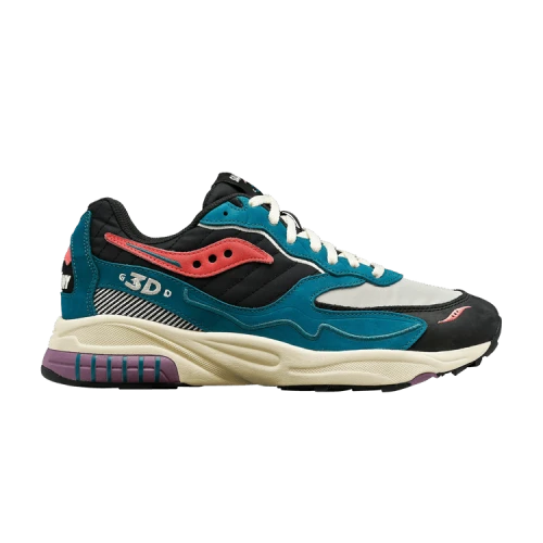 Saucony 3D Grid Hurricane 'Green Black'