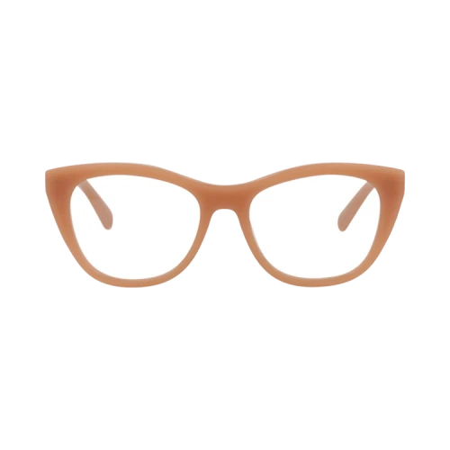 Stella McCartney Cat Eye Frame Acetate Optical Frames 'Beige/Transparent'