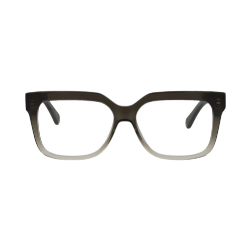 Stella McCartney Square Frame Acetate Optical Frames 'Grey/Transparent'