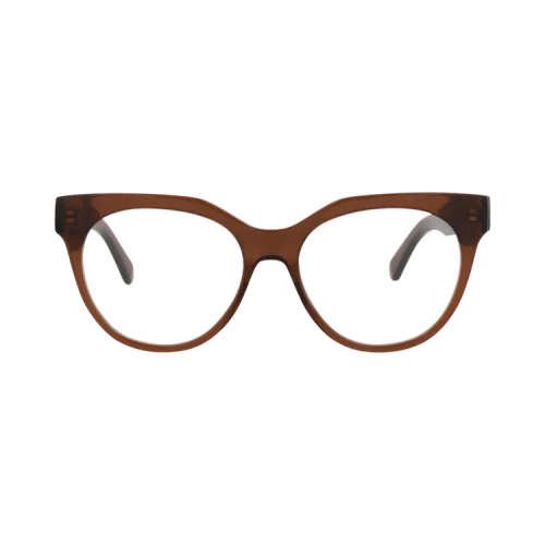 Stella McCartney Cat Eye Frame Acetate Optical Frames 'Brown/Transparent'