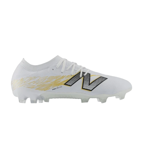 New Balance Furon Elite FG V8 White Gold Silver
