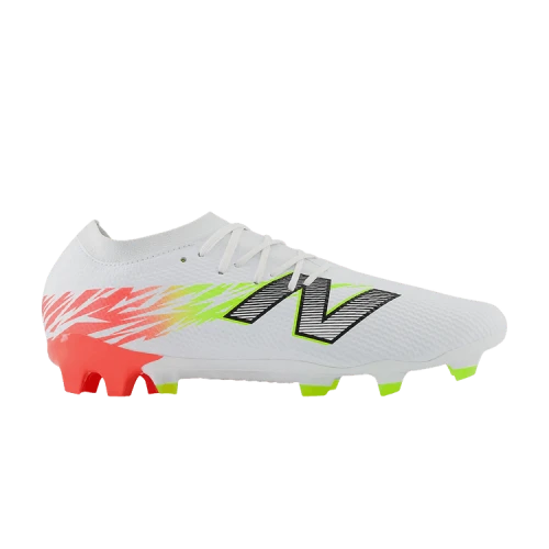 New Balance Furon Team FG V8 White Energy Red Hi-Lite
