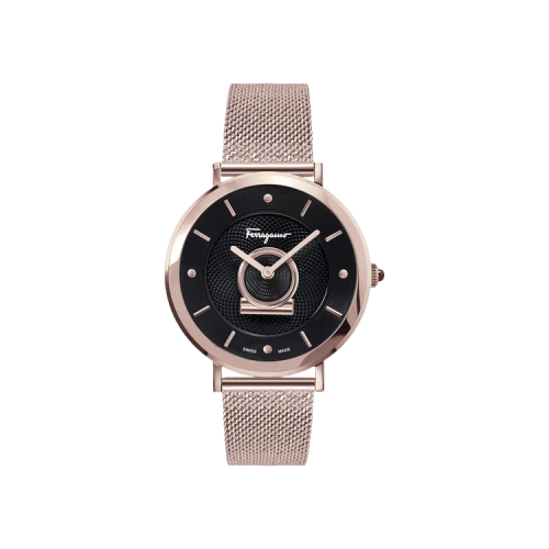 Ferragamo Minuetto Mesh Watch 'Rosegold'