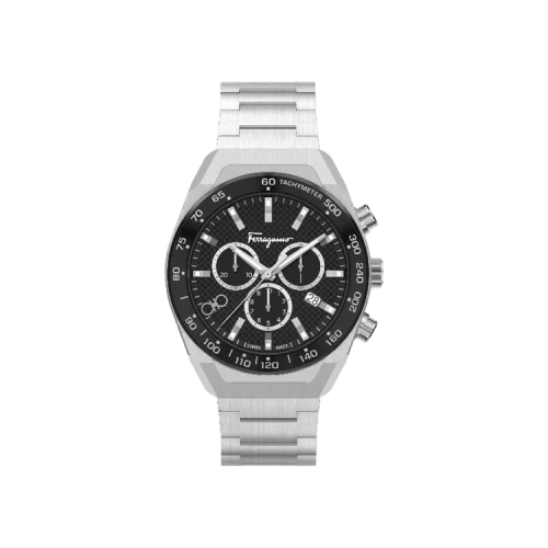 Ferragamo SLX Chronograph Watch 'Stainless Steel'