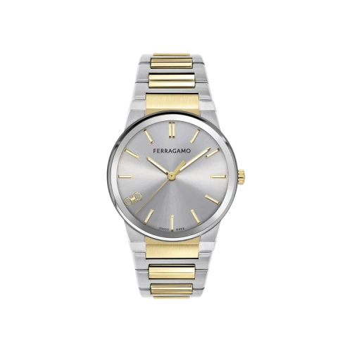 Ferragamo Infinity Sapphire Bracelet Watch 'Two-Tone'