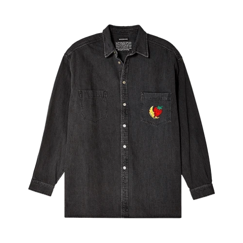 Sky High Farm Workwear x Balenciaga Rooster Denim Shirt 'Black'
