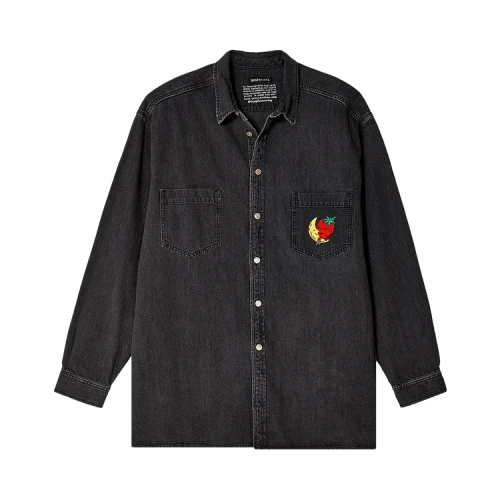 Sky High Farm Workwear x Balenciaga Lamb Denim Shirt 'Black'